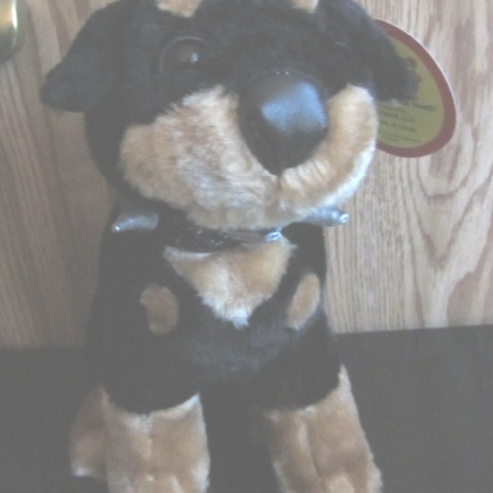 Toy Network Rottweiler stuffy dog Like new w/ tag